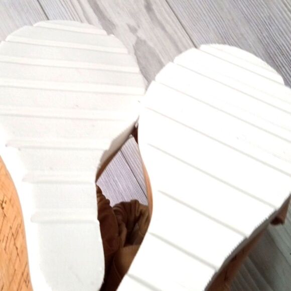 (57-3704) PIEPIEBUY Womens Open Toe Platform Wedge Sz 7 - Picture 6 of 10